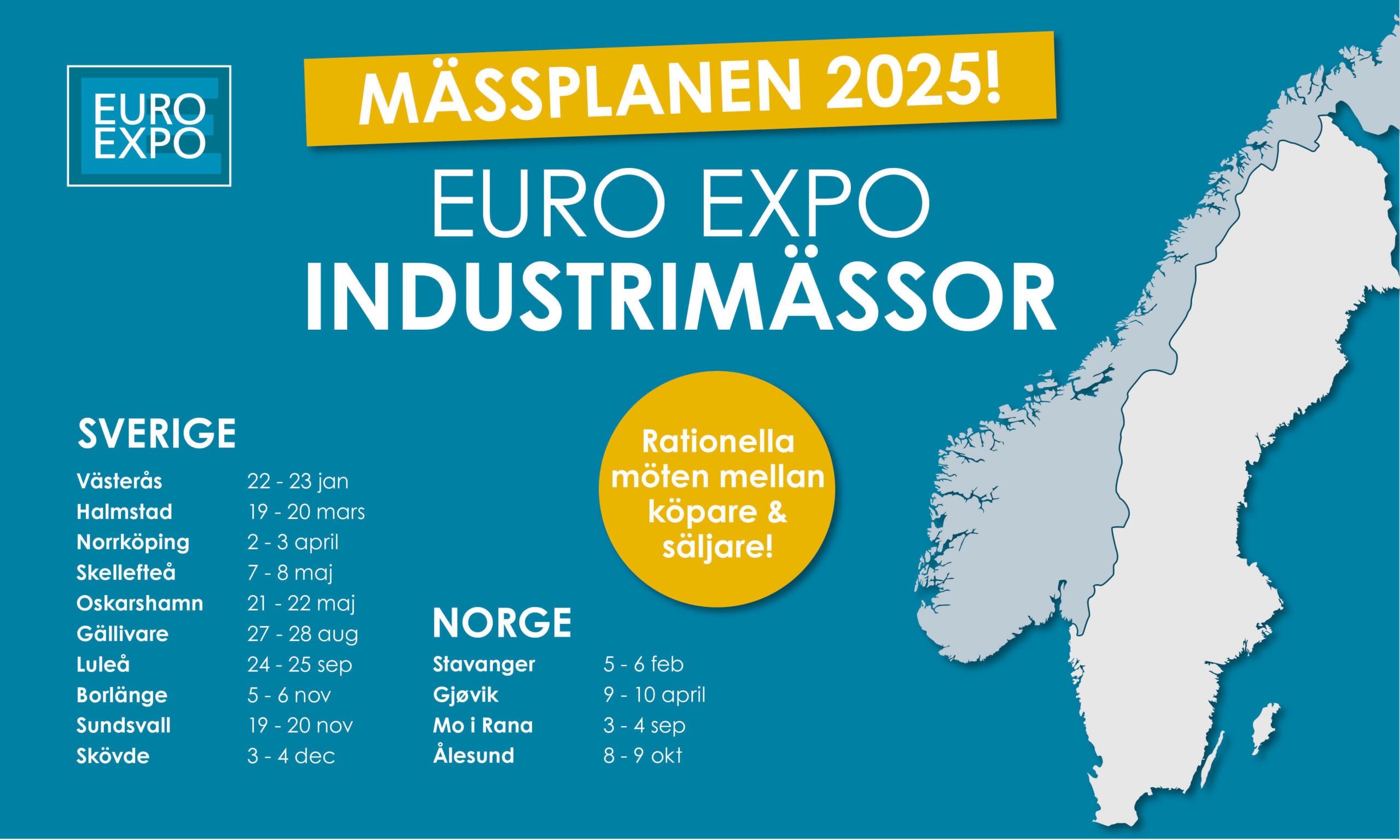 EURO EXPO IndustriMässa Gällivare 2025 För Besökare & Utställare